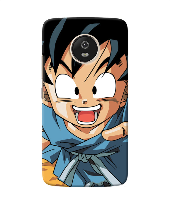 Goku Z Character Moto G5 Back Cover