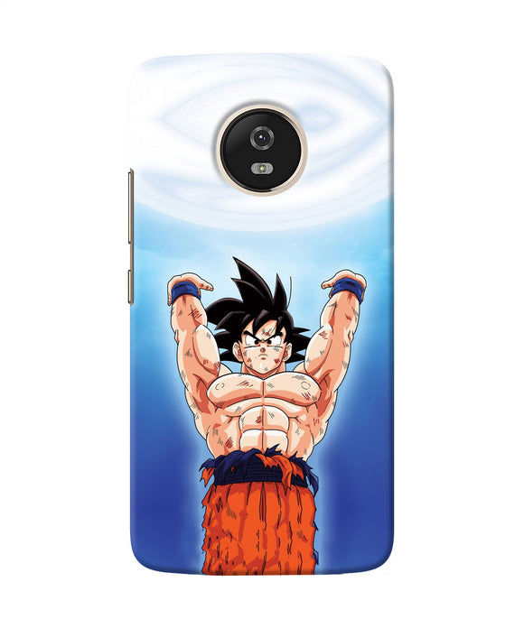 Goku Super Saiyan Power Moto G5 Back Cover