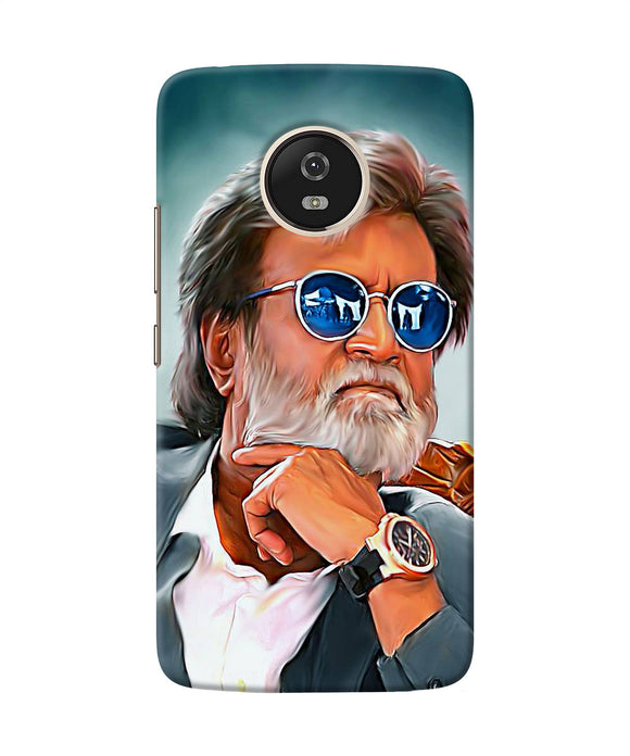 Rajnikant Painting Moto G5 Back Cover