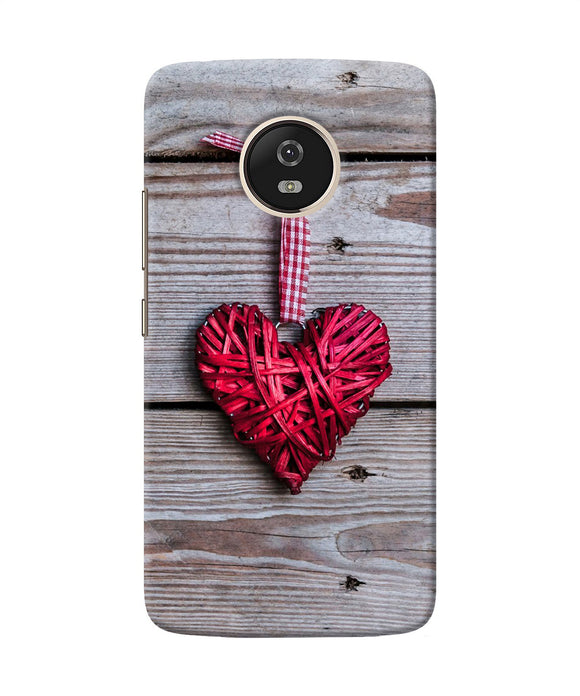 Lace Heart Moto G5 Back Cover