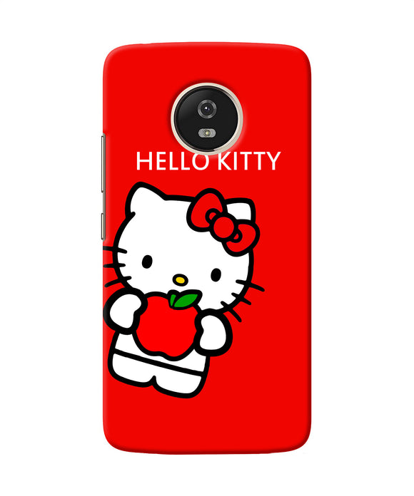 Hello Kitty Red Moto G5 Back Cover