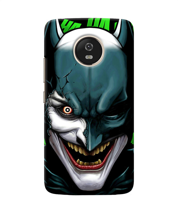 Batman Joker Smile Moto G5 Back Cover