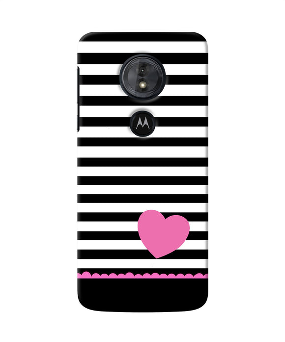 Abstract Heart Moto G6 Play Back Cover