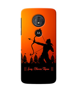 Lord Ram - 4 Moto G6 Play Back Cover