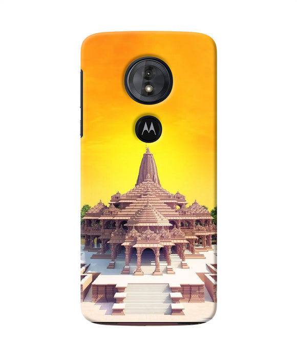 Ram Mandir Ayodhya Moto G6 Play Back Cover