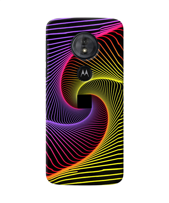 Colorful Strings Moto G6 Play Back Cover