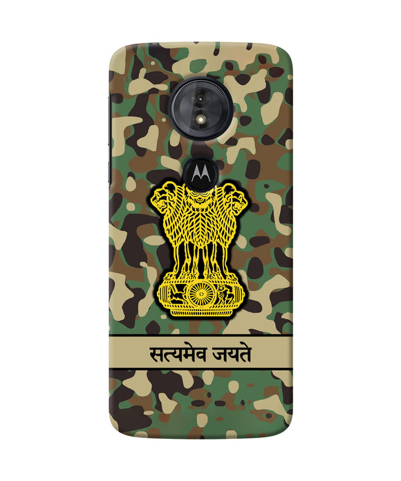 Satyamev Jayate Army Moto G6 Play Back Cover