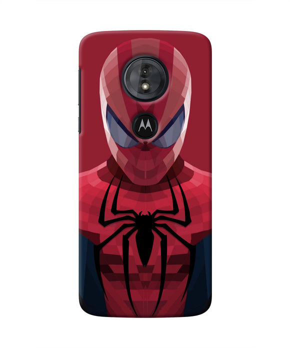 Spiderman Art Moto G6 Play Real 4D Back Cover