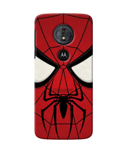 Spiderman Face Moto G6 Play Real 4D Back Cover