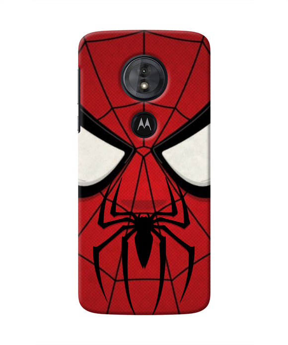 Spiderman Face Moto G6 Play Real 4D Back Cover