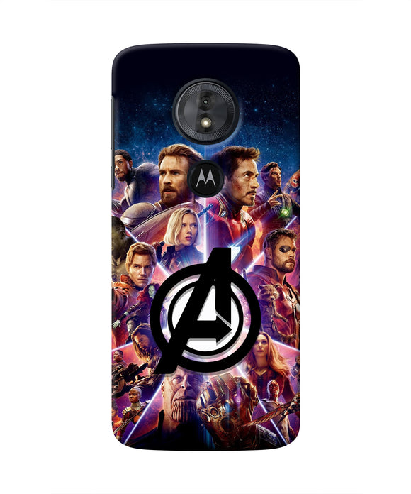 Avengers Superheroes Moto G6 Play Real 4D Back Cover