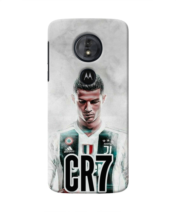 Christiano Football Moto G6 Play Real 4D Back Cover