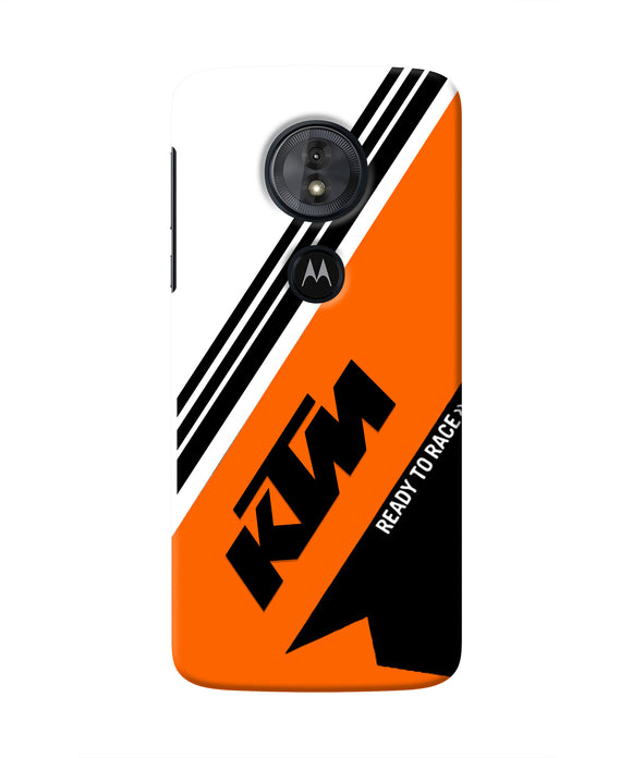 KTM Abstract Moto G6 Play Real 4D Back Cover