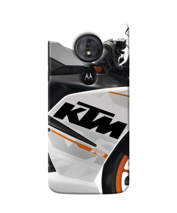 KTM Bike Moto G6 Play Real 4D Back Cover