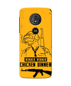 PUBG Chicken Dinner Moto G6 Play Real 4D Back Cover