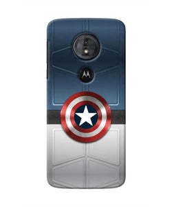 Captain America Suit Moto G6 Play Real 4D Back Cover