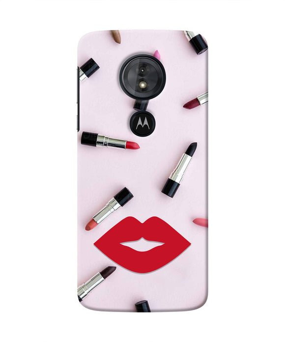 Lips Lipstick Shades Moto G6 Play Real 4D Back Cover