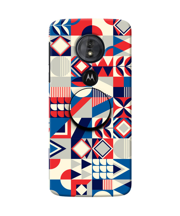 Colorful Pattern Moto G6 Play Pop Case