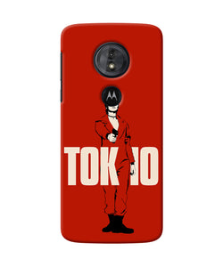 Money Heist Tokyo With Gun Moto G6 Play Back Cover