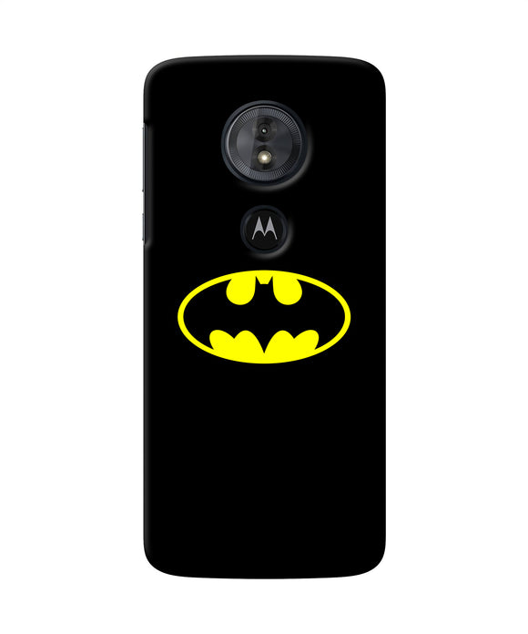 Batman Last Knight Print Black Moto G6 Play Back Cover