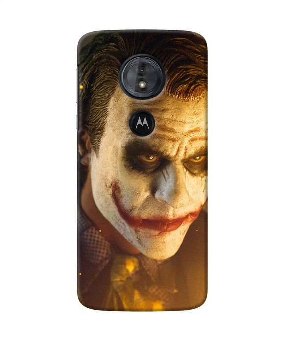The Joker Face Moto G6 Play Back Cover