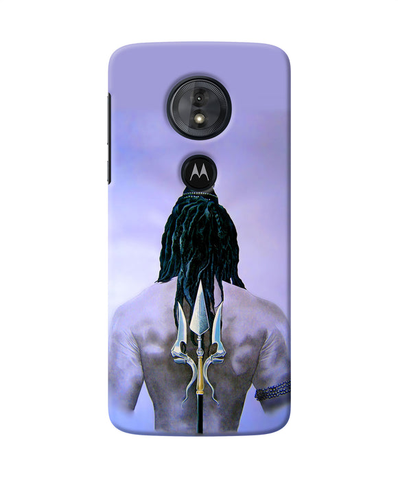 Lord Shiva Back Moto G6 Play Back Cover