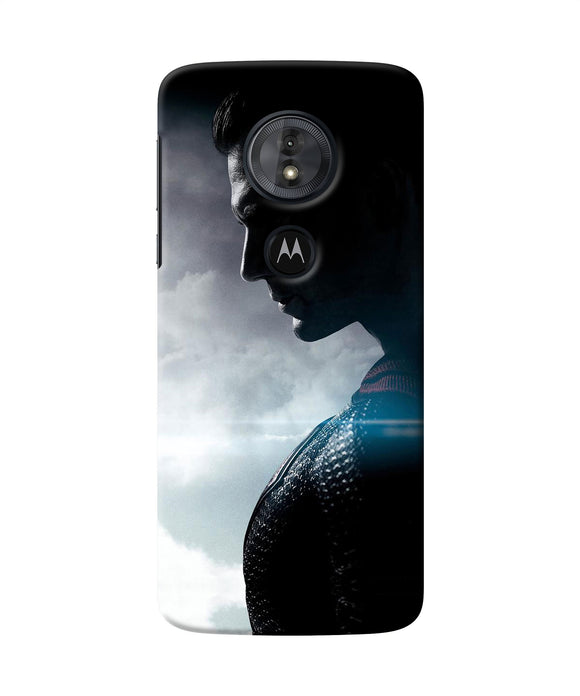 Superman Super Hero Poster Moto G6 Play Back Cover