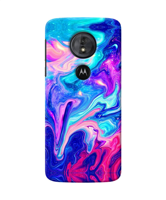 Abstract Colorful Water Moto G6 Play Back Cover