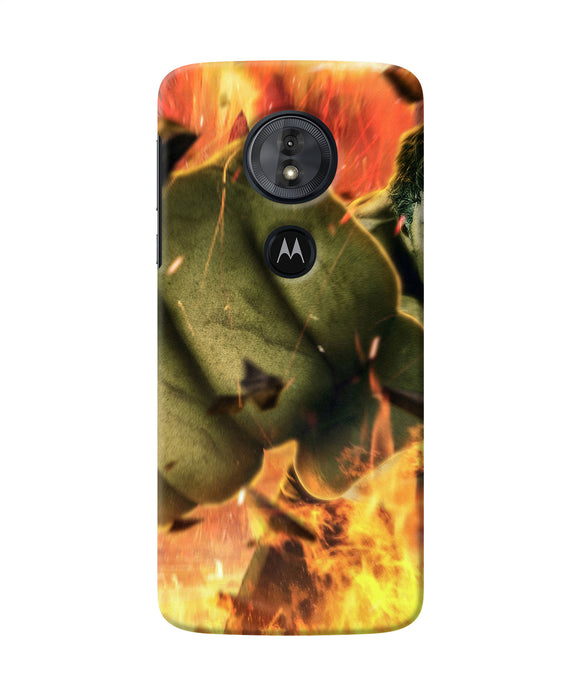 Hulk Smash Moto G6 Play Back Cover