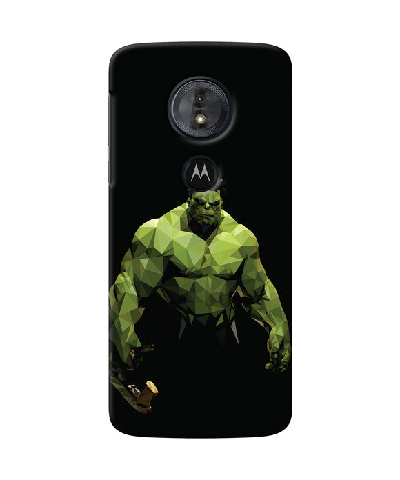 Abstract Hulk Buster Moto G6 Play Back Cover