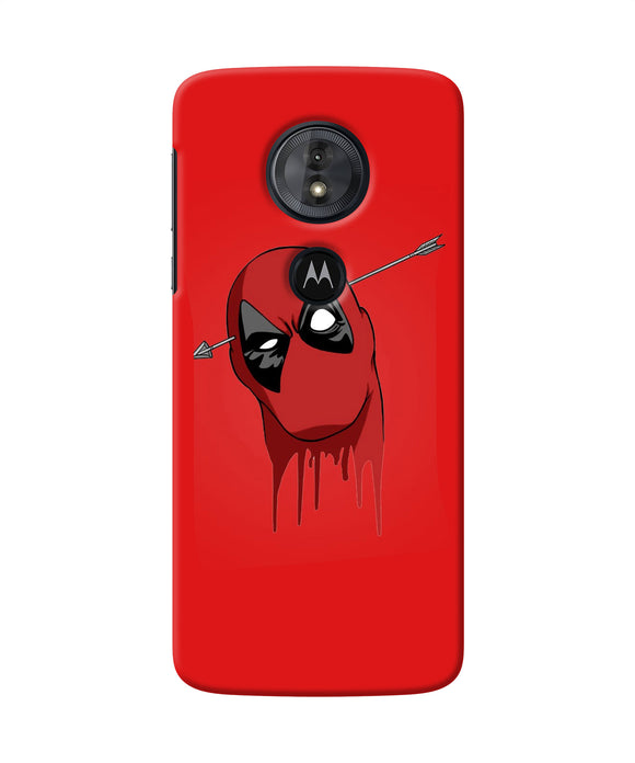 Funny Deadpool Moto G6 Play Back Cover