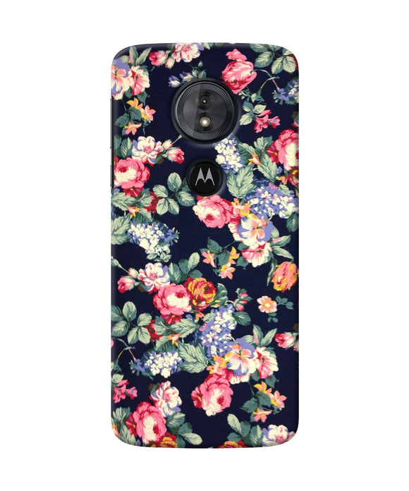 Natural Flower Print Moto G6 Play Back Cover