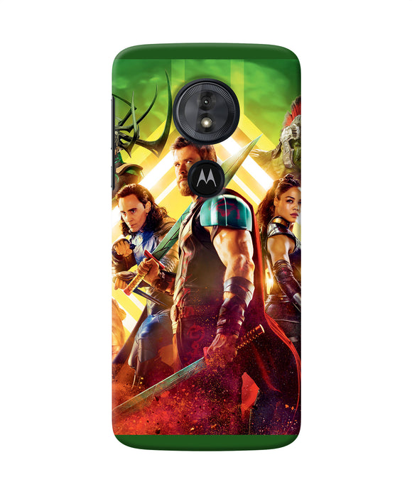 Avengers Thor Poster Moto G6 Play Back Cover