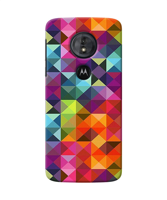 Abstract Triangle Pattern Moto G6 Play Back Cover