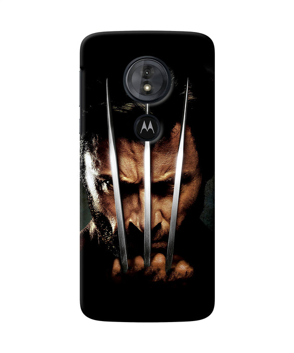Wolverine Poster Moto G6 Play Back Cover
