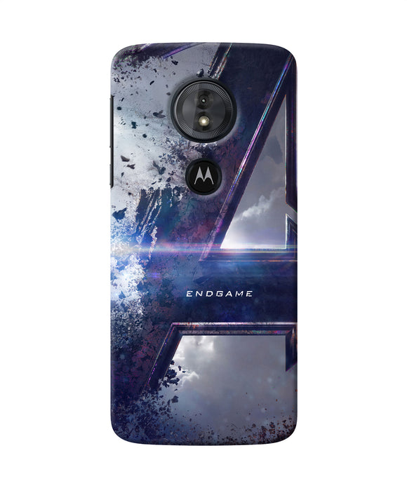 Avengers End Game Poster Moto G6 Play Back Cover