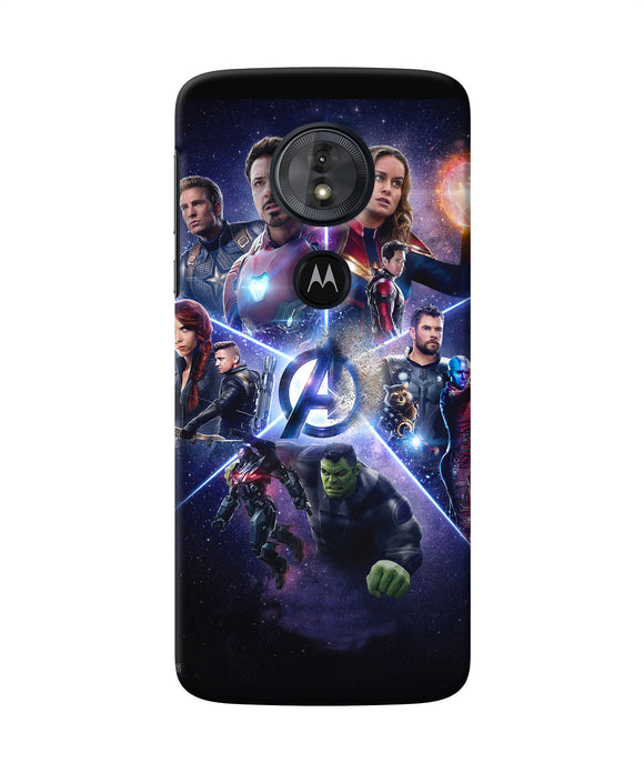 Avengers Super Hero Poster Moto G6 Play Back Cover