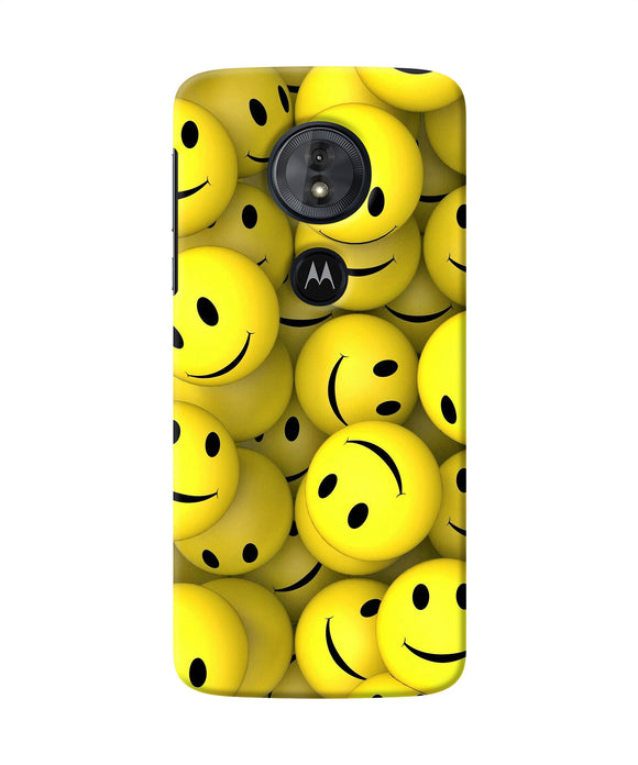 Smiley Balls Moto G6 Play Back Cover