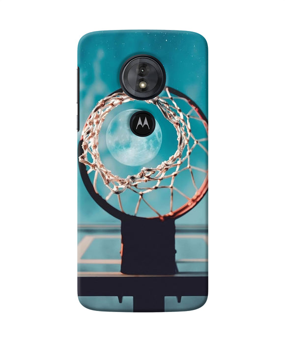Basket Ball Moon Moto G6 Play Back Cover