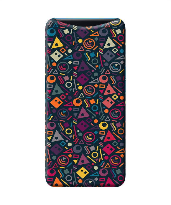 Geometric Abstract Oppo Find X Back Cover