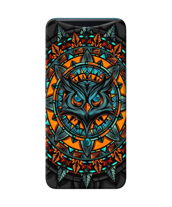 Angry Owl Art Oppo Find X Back Cover