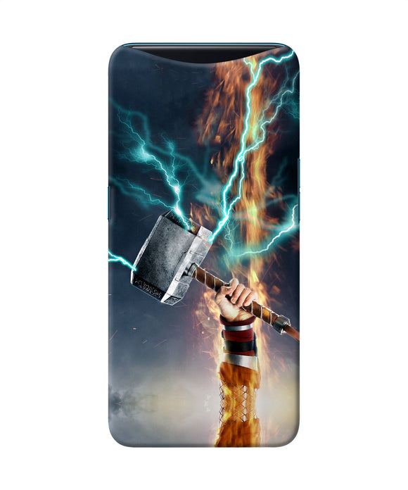 Thor Hammer Mjolnir Oppo Find X Back Cover