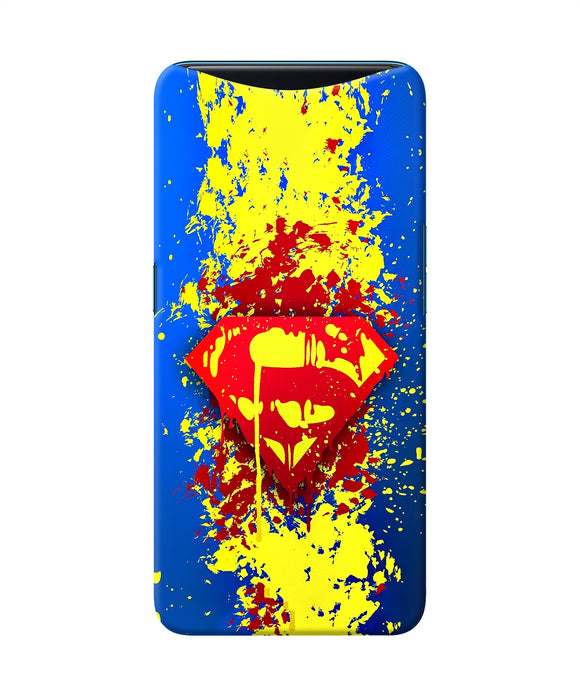 Superman Logo Oppo Find X Back Cover