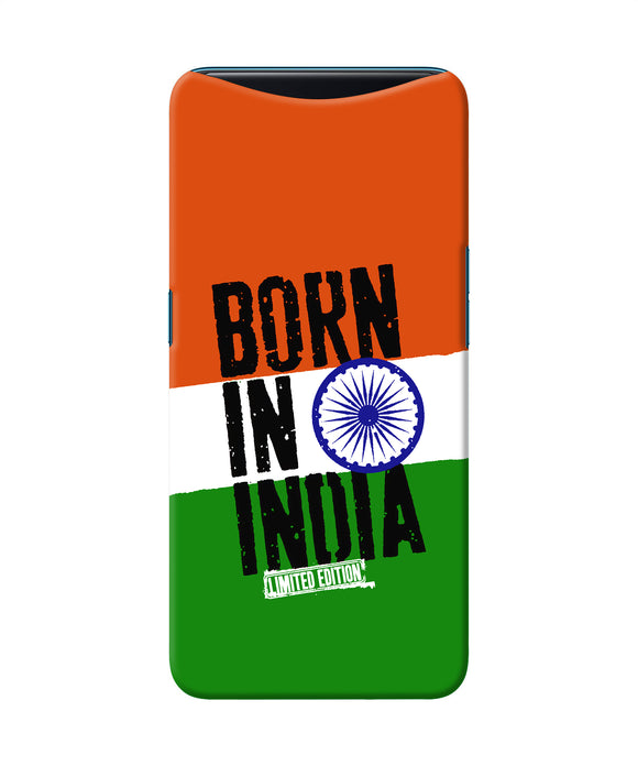 Born in India Oppo Find X Back Cover