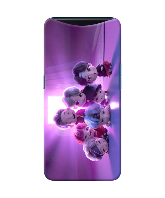 BTS Chibi Oppo Find X Back Cover