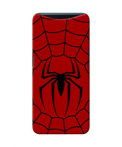 Spiderman Web Oppo Find X Real 4D Back Cover