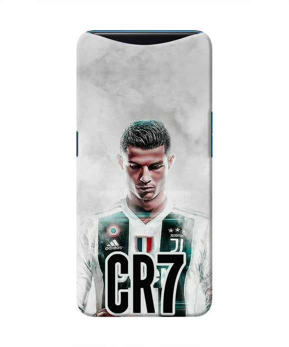 Christiano Football Oppo Find X Real 4D Back Cover