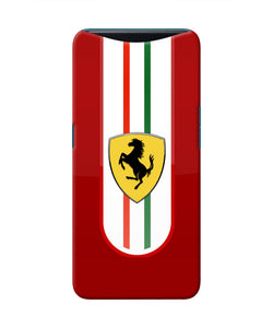 Ferrari Art Oppo Find X Real 4D Back Cover