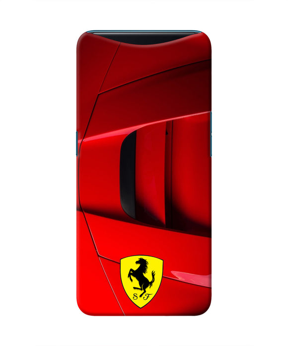 Ferrari Car Oppo Find X Real 4D Back Cover