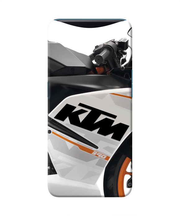 KTM Bike Oppo Find X Real 4D Back Cover